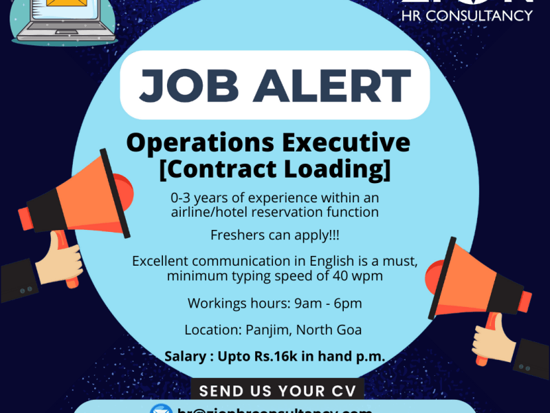 Operations Executive (Contract&nbsp;Loading)